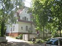 Ehemaliges Landhaus Dr. Paul Milczewsky, Gänsheidestraße 15, Baujahr 1903.