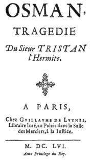 Vignette pour Osman (Tristan L'Hermite)