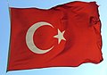 Vlajúca vlajka Turecka
