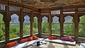 Terrace view of the Khaplu royal Palace.