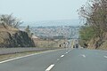 Vista de Ribeirão Preto chegando pela Rodovia SP-255, altura do km 5 sentido norte/leste