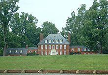 Westover Plantation - Georgian country house on a James River plantation in Virginia WestoverPlantationSEGL.jpg
