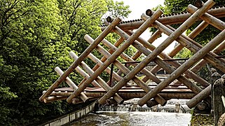 ..via Bridge Sprout an der Isar