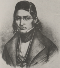 Rabbi Abraham Geiger, circa 1840. YoungGeiger.png