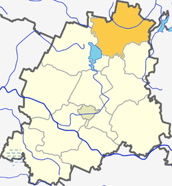 Location in the Plungė District Municipality