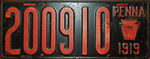 Номерной знак Пенсильвании 1919 года.jpg