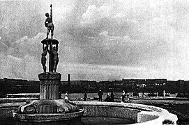 1938, fountain in the Postyshev park
