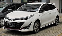 2018 Yaris 1.5 TRD Sportivo (NSP151; first facelift, Indonesia)