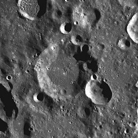 Снимок зонда Lunar Reconnaissance Orbiter