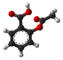 Trodimenzionalni model aspirina