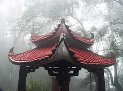 Ba Vì National Park, Ho Chi Minh Temple on King High Peak, Vietnam