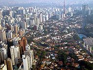 Barri de Pacaembu a São Paulo (Brasil).