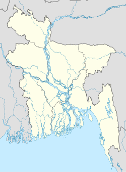 Dhaka ubicada en Bangladesh