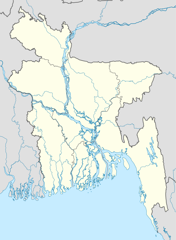מיקום   במפת בנגלדש