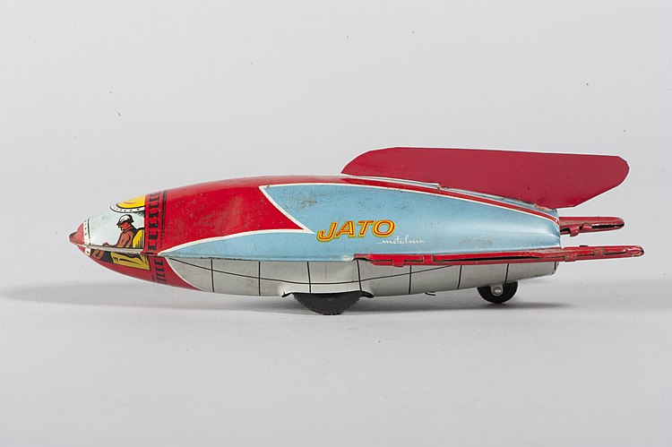 Brinquedo - Avião (Jato) com Caixa Original
