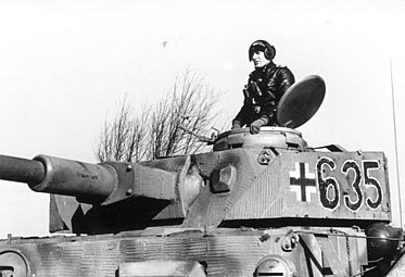 Balkenkreuz na torre de um Panzerkampfwagen IV, 1943