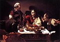 Michelangelo Merisi da Caravaggio - The Supper at Emmaus (1601)