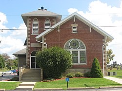 Clear Creek Christian Church, established in 1839