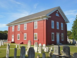 Cold Spring Presbyterian Church near Cape May, New Jersey, rebuilt 1823. Cold Spring Presby from SE.JPG