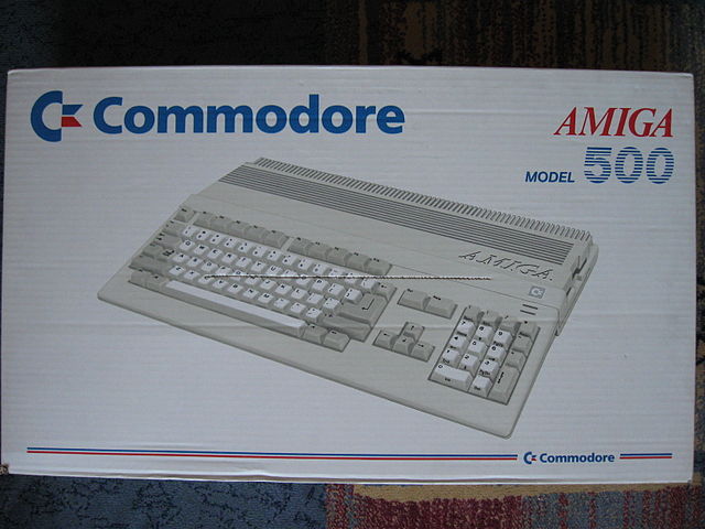 Commodore Amiga 500 European box