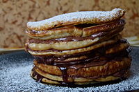 Crêpes karo Nutella