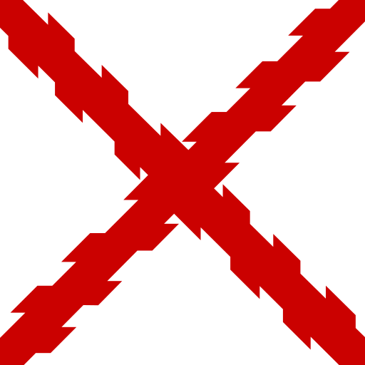 Cross of Burgundy (Template).svg