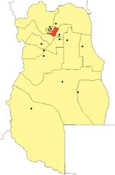 Dipartimento di Maipú – Mappa