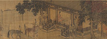 Duke Wen of Jin Recovering His State (晉文公復國圖) by Li Tang (李唐), 1140.jpg