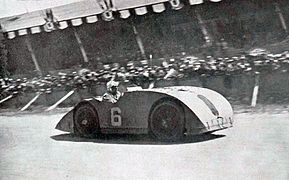 Ernest Friderich au Grand Prix automobile de France 1923