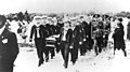 1939年12月21日、ハンス・ラングスドルフ海軍大尉の葬儀で礼服として着用される正式勤務服