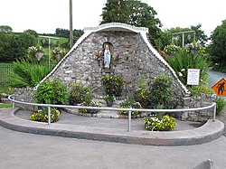 Religious grotto at Curraheen in the parish of Ballinora
