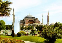 The Hagia Sophia in Istanbul, Turkey. Hagia Sophia B12-40.jpg