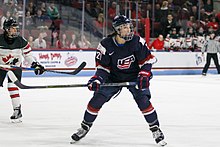 Hilary Knight is one of the top stars in U.S. women's ice hockey. Knight helped lead Team USA to gold at the 2018 PyeongChang Games--their first Olympic victory in 20 years. HilaryKnight.jpg