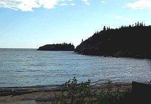 Horseshoe Bay on Lake Superior, Pukaskwa Natio...