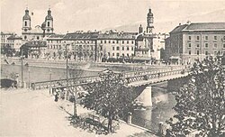 Areál kasáren v Innsbrucku (1910)