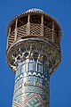 Detajl minareta in dekoracije ploščic iz poznejših obdobij