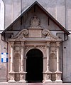 Portal główny w elewacji południowej