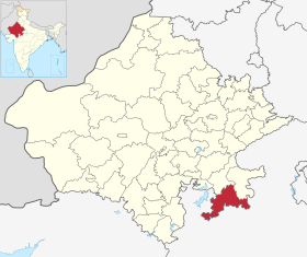Localisation de District de Jhalawar