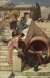 John William Waterhouse, Diogenes, 1882