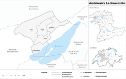 La Neuveville – Mappa