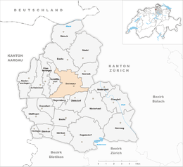 Steinmaur – Mappa