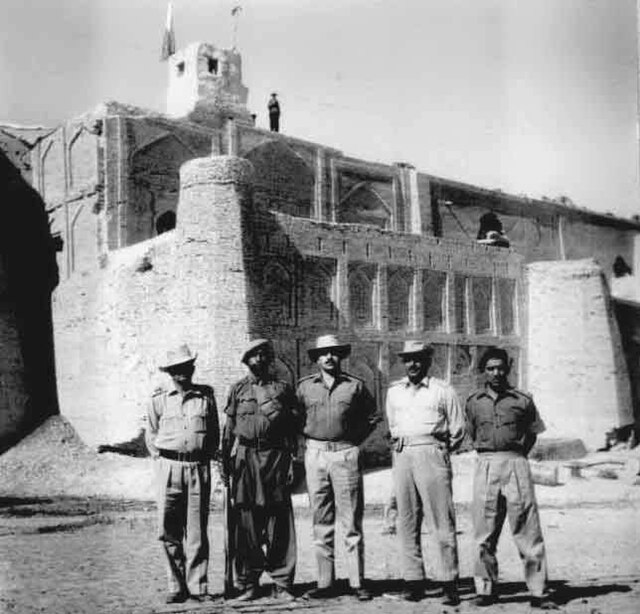 des Troupes Pakistanaises au fort de Kishangarh Fort