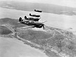 No. 84 Squadron aircraft over Horn Island in 1943