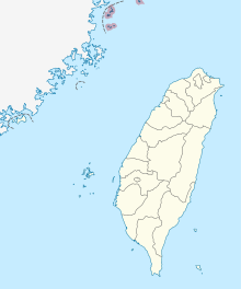 la insularo kadre de la Respubliko Ĉinio (Tajvano)
