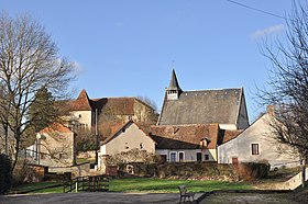 L'église et le château.