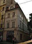 Měšťanský dům U zlaté kotvy (Nové Město), Praha 1, Spálená 39, Nové Město.JPG