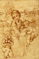 Madonna met Kind en de jonge Johannes de Doper