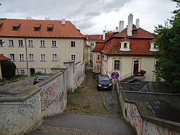 Pohled k ulici Újezd