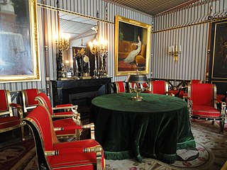 Arbeitszimmer Napoleons im Schloss Malmaison