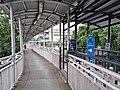 Jembatan Penyebrangan Orang (skybridge) menuju Terminal Bus Manggarai ataupun Stasiun Manggarai